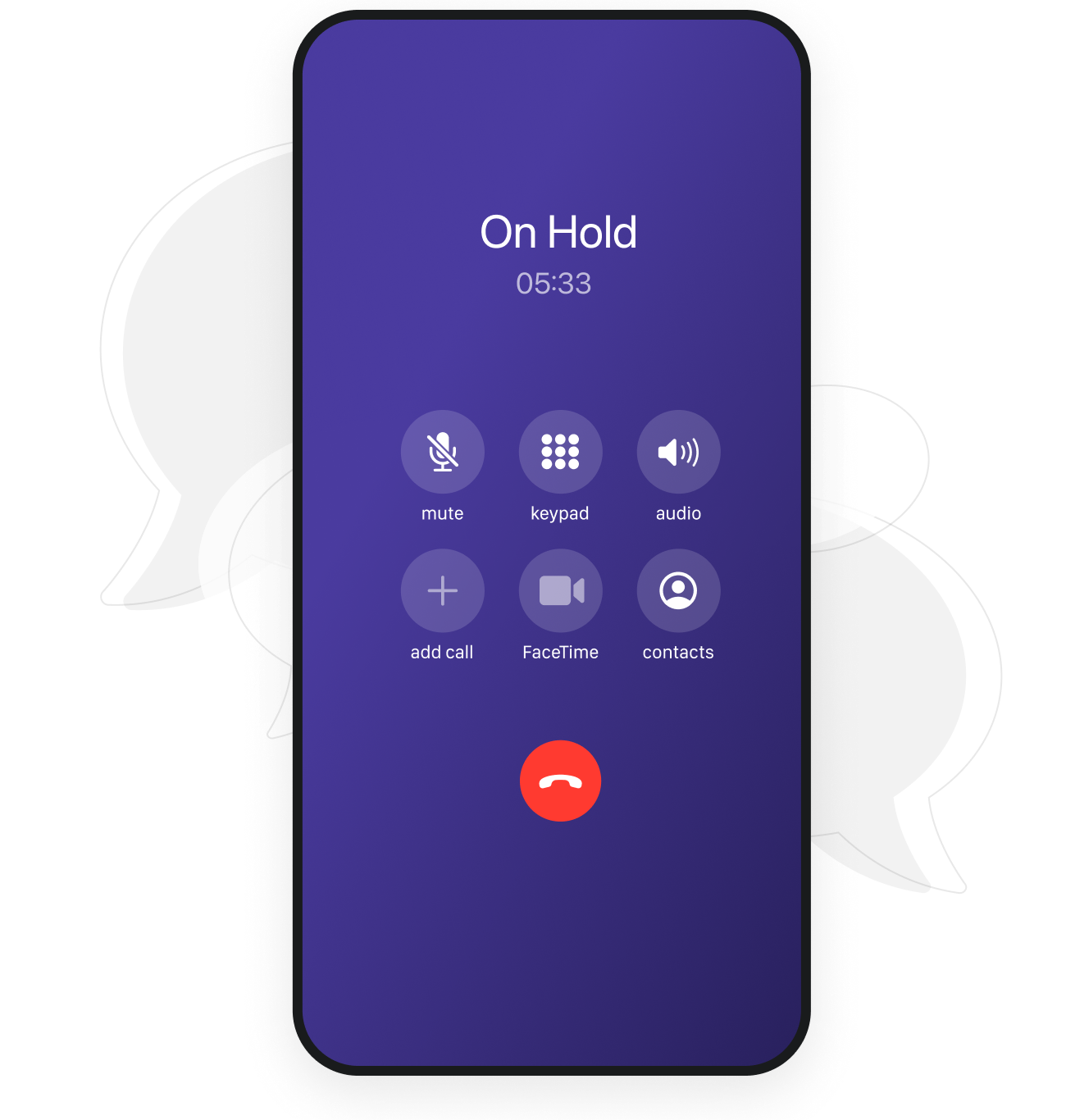 On Hold Messaging