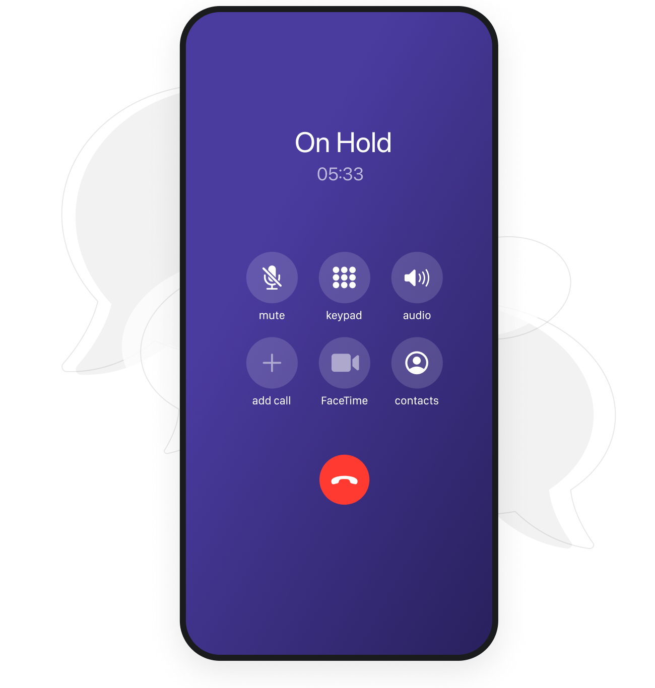 On Hold Messaging