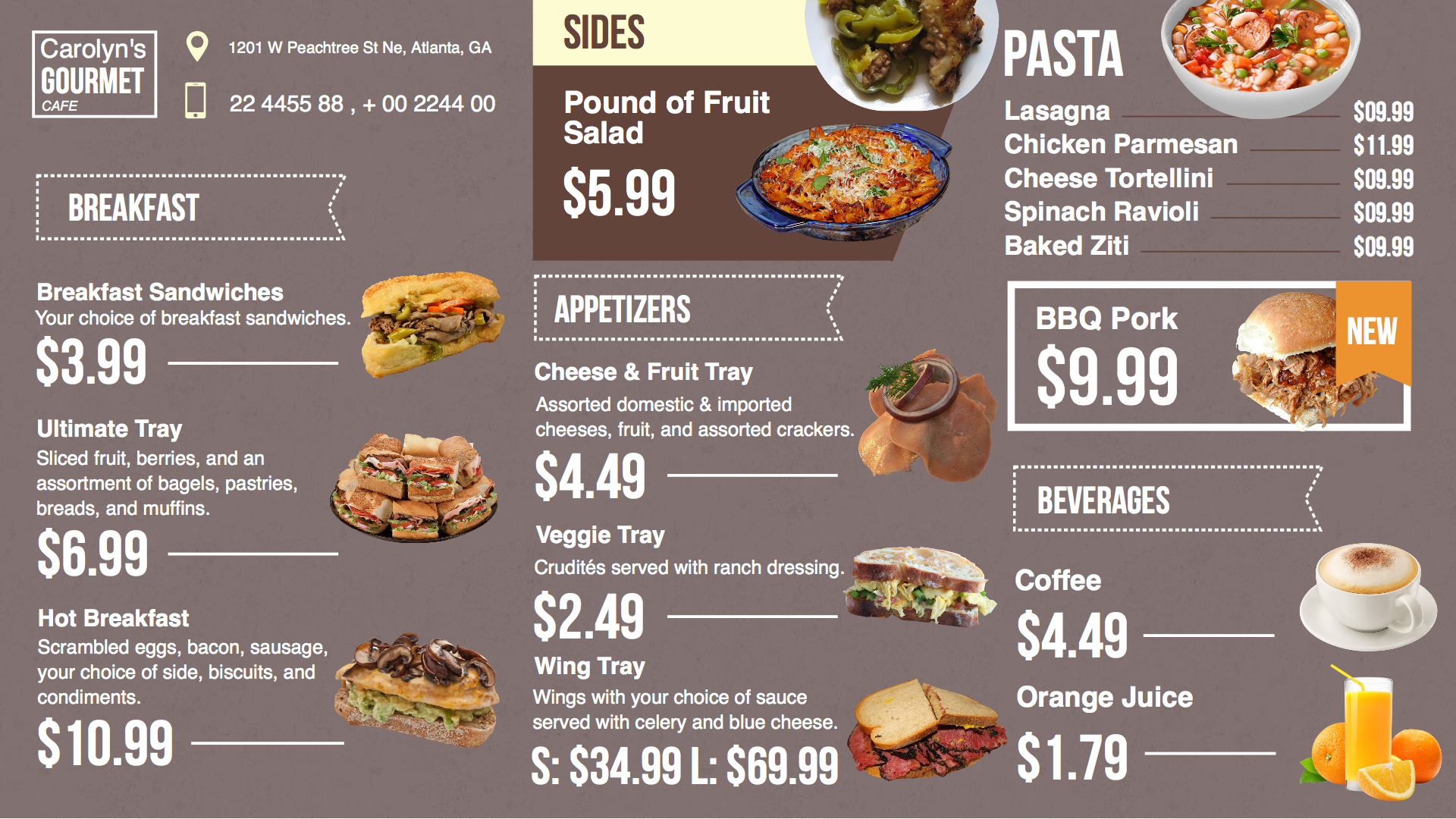 Displaying Digital Menu Boards With Enplug s DSMenu App