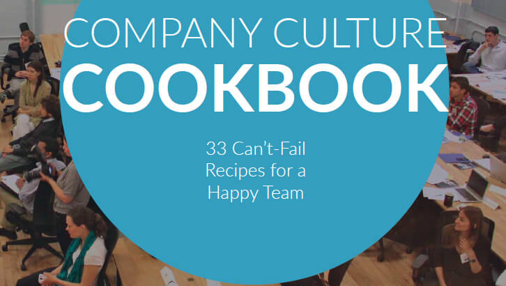 company culture cookbook cover