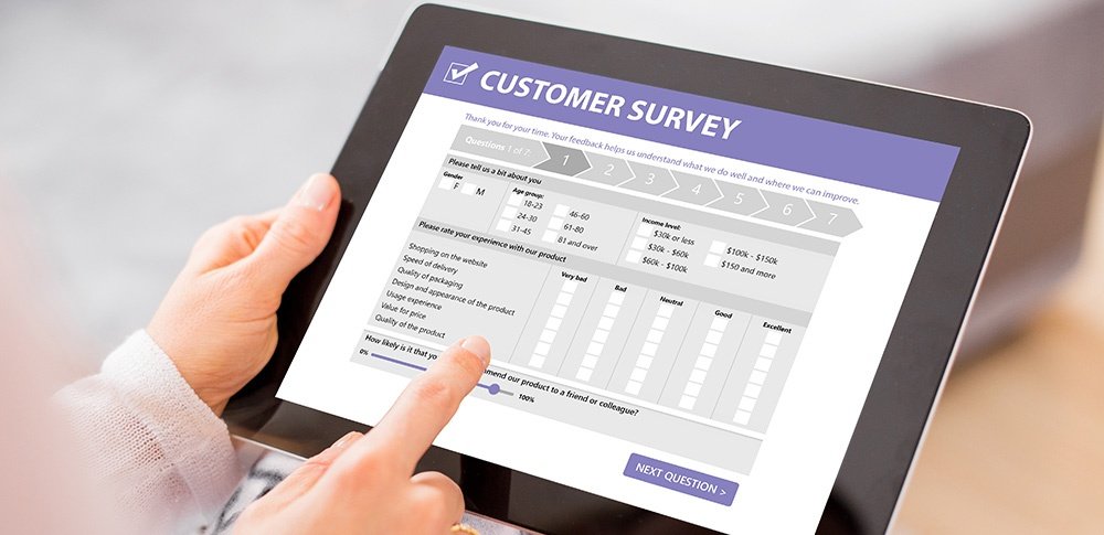 customer surveys Header