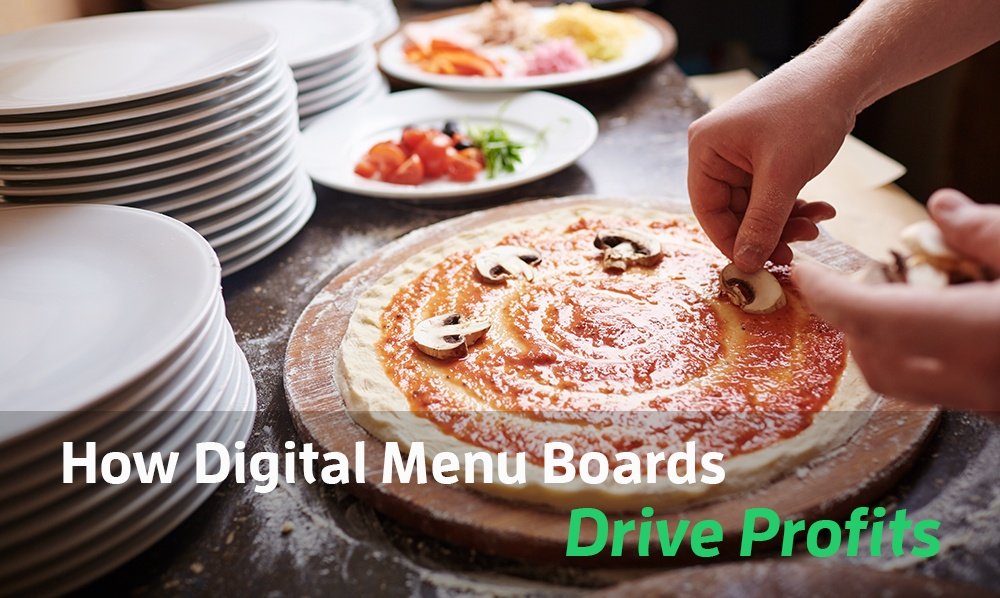How to Use Digital Menu Boards to Sell More Food in Your Restaurant