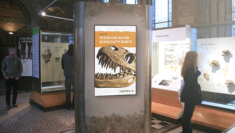 Museum Digital Sign
