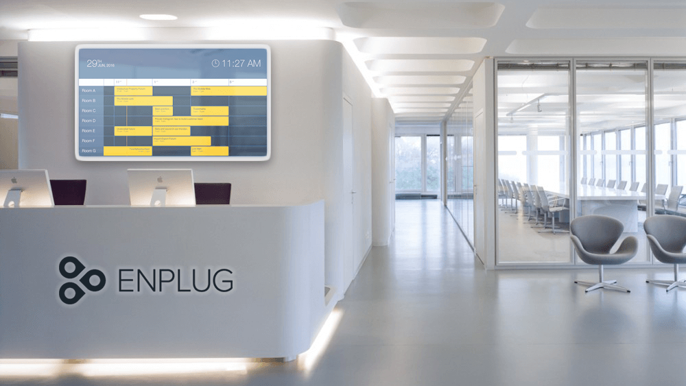 Enplug Calendar App in Office