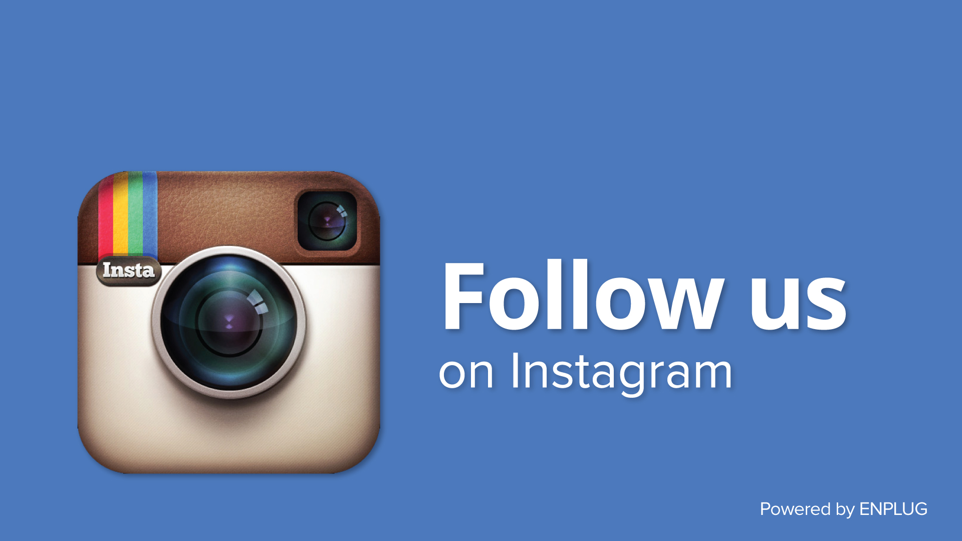 digital signage instagram