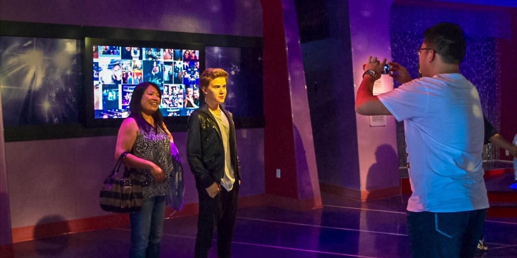 Digital Signage for Attractions Madame Tussauds Enplug