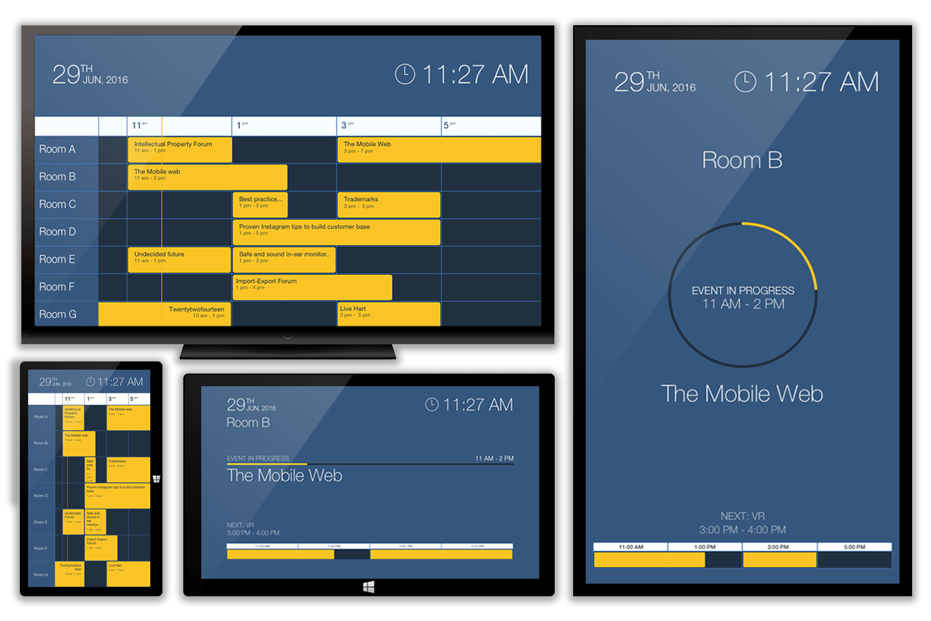 Enplug Calendar App Options