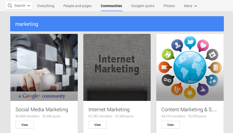 Google+ social media trends for 2015