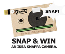 Ikea Snap and Win