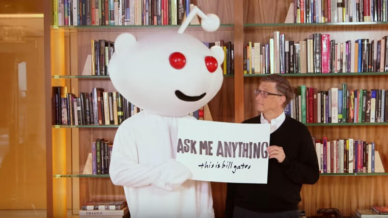 Bill Gates Reddit AMA Sessions