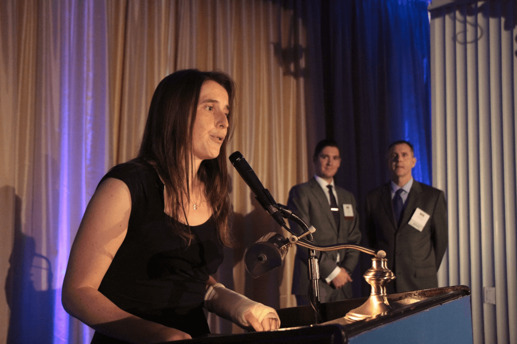 Tina Speaking at CTO Awards