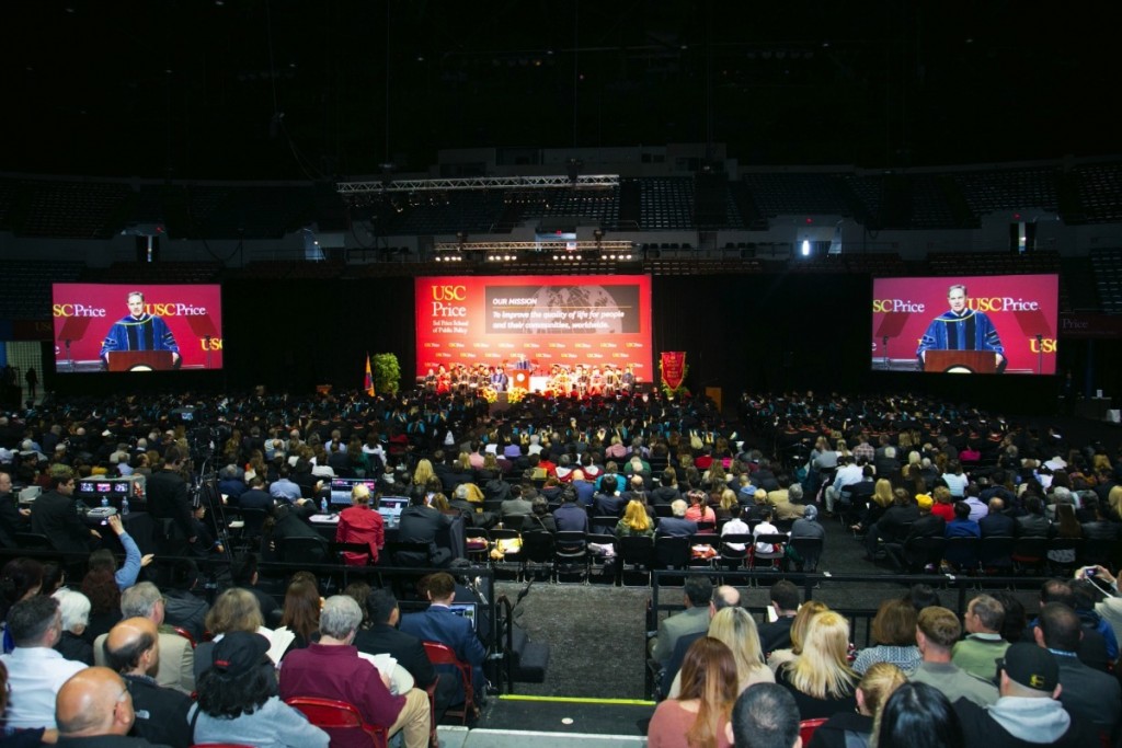 Enplug at USC commencement