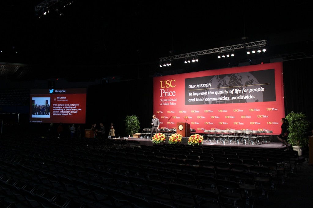 Enplug at USC commencement