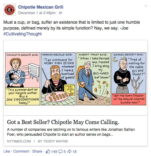 chipotle social media marketing