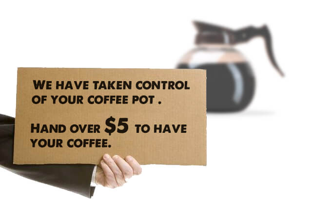 Coffee hostage IoT