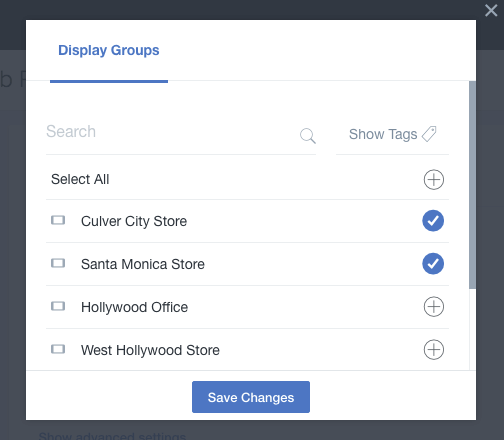display-groups