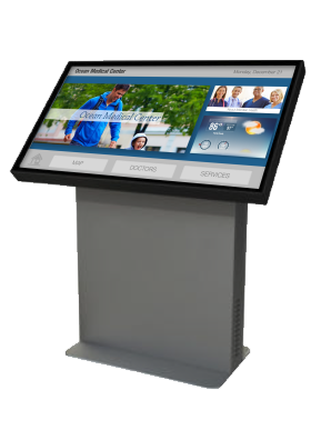 healthcare wayfind interactive digital signage