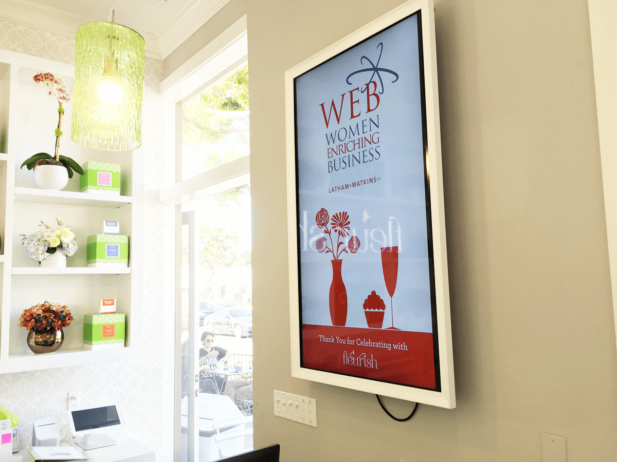 Retail digital signage