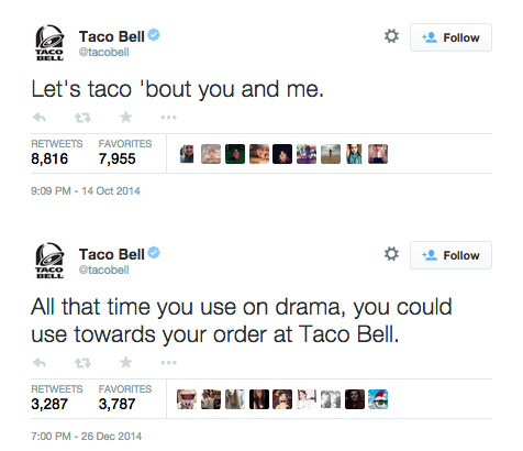 taco bell social media marketing examples