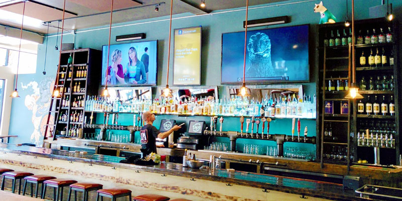 Taps SF digital signage