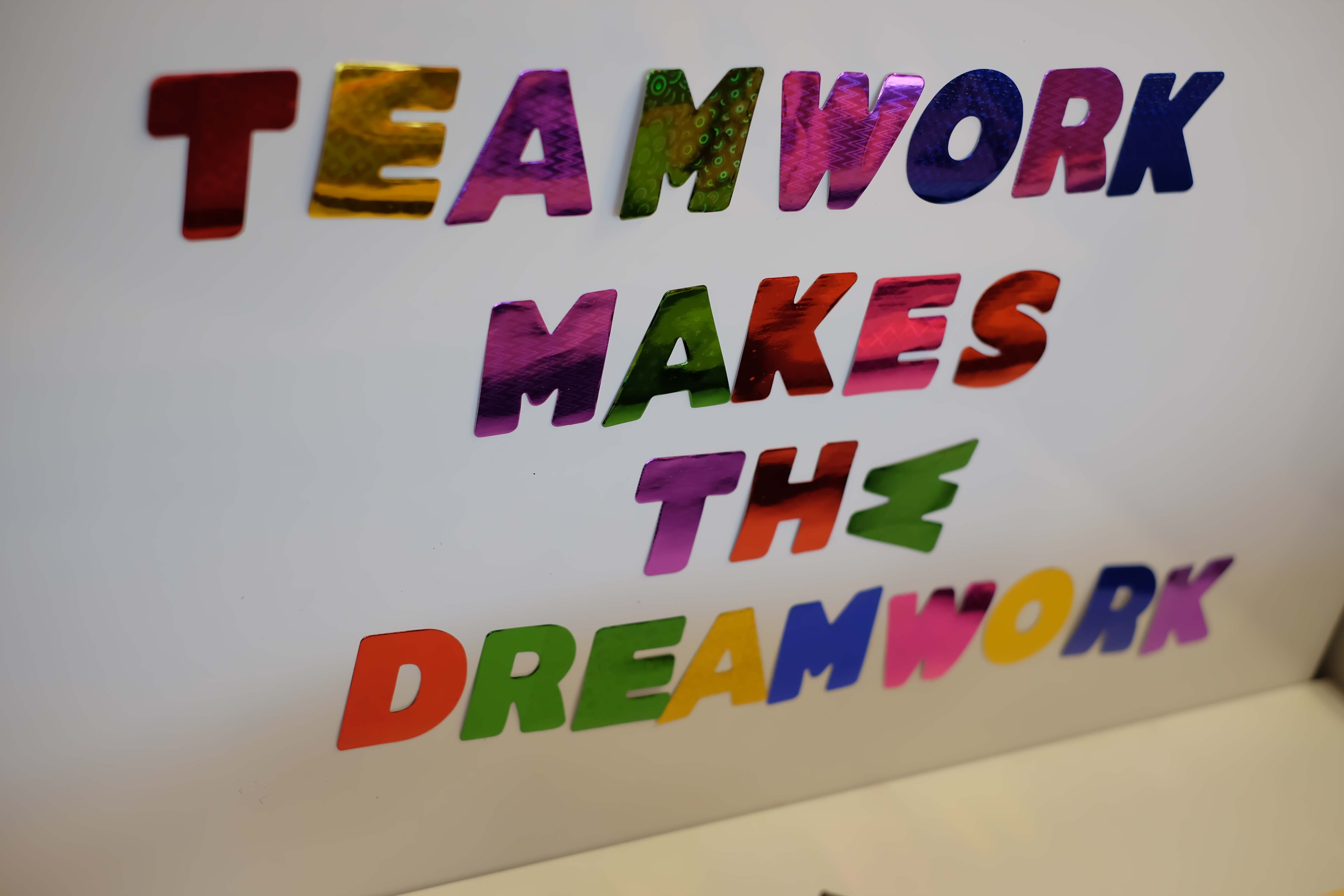 teamwork-makes-the-dreamwork-letters