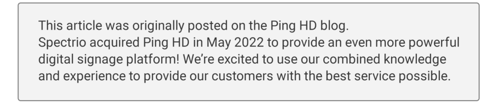 Disclaimer about blog being originally from Ping Hd site 