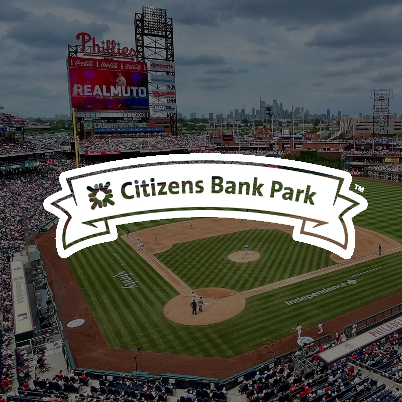photo of citizen's bank park with logo
