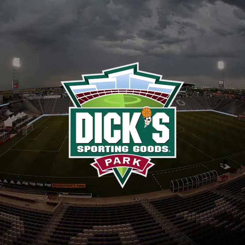 photo of dick's sporting goods park with logo
