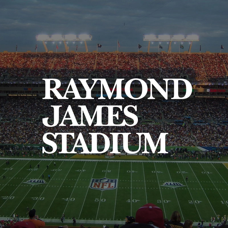 photo of raymond james stadium with logo