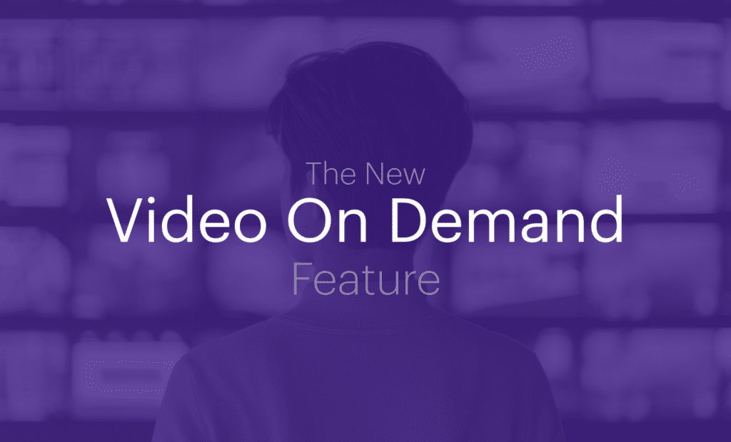 Custom Video On Demand for Digital Menu Boards
