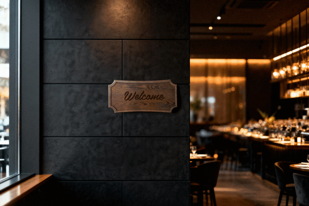 Restaurant changing Digital Signage